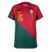 Portugal Rafael Leao #15 Hemmatröja VM 2022 Korta ärmar